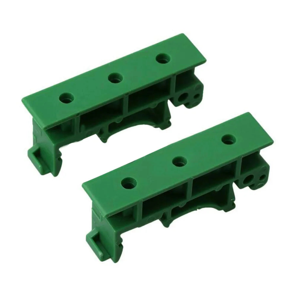 PCB DIN C45 Rail Mount Adapter for DIN 35 Mounting Rails, Plastic PCB Bracket Clips, 35mm Electrical Part