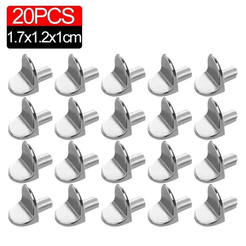 50/10PCS Shelf Support Pegs Pins for Cabinet Cupboard Shelf Bracket