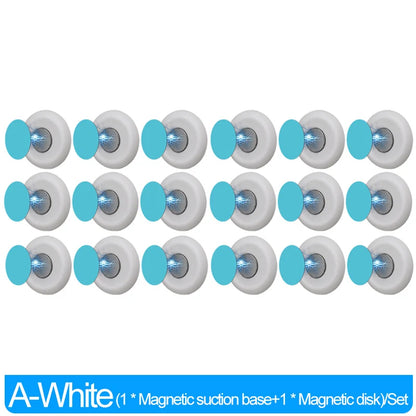 36/2pcs Strong Magnetic Hook Wall-mounted Hanging Anti-lost Magnet Remote Control Home Refrigerator Magnet Storage Rack Hooks