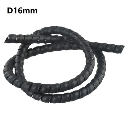 Spiral Wire Protector Hose Tube 1Meter for Cable Management and Protection in Home Office and Workshop Environments