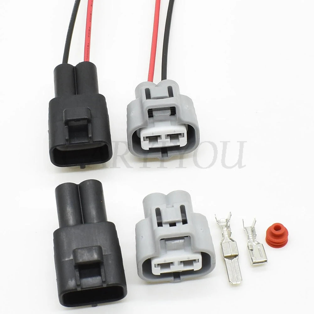 2 Pin Hydraulic Motor Connector Plug Male Female Waterproof Auto Socket for Toyota 6188-0259 6189-0425