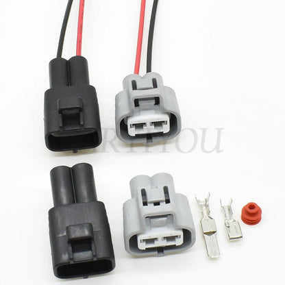 2 Pin Hydraulic Motor Connector Plug Male Female Waterproof Auto Socket for Toyota 6188-0259 6189-0425