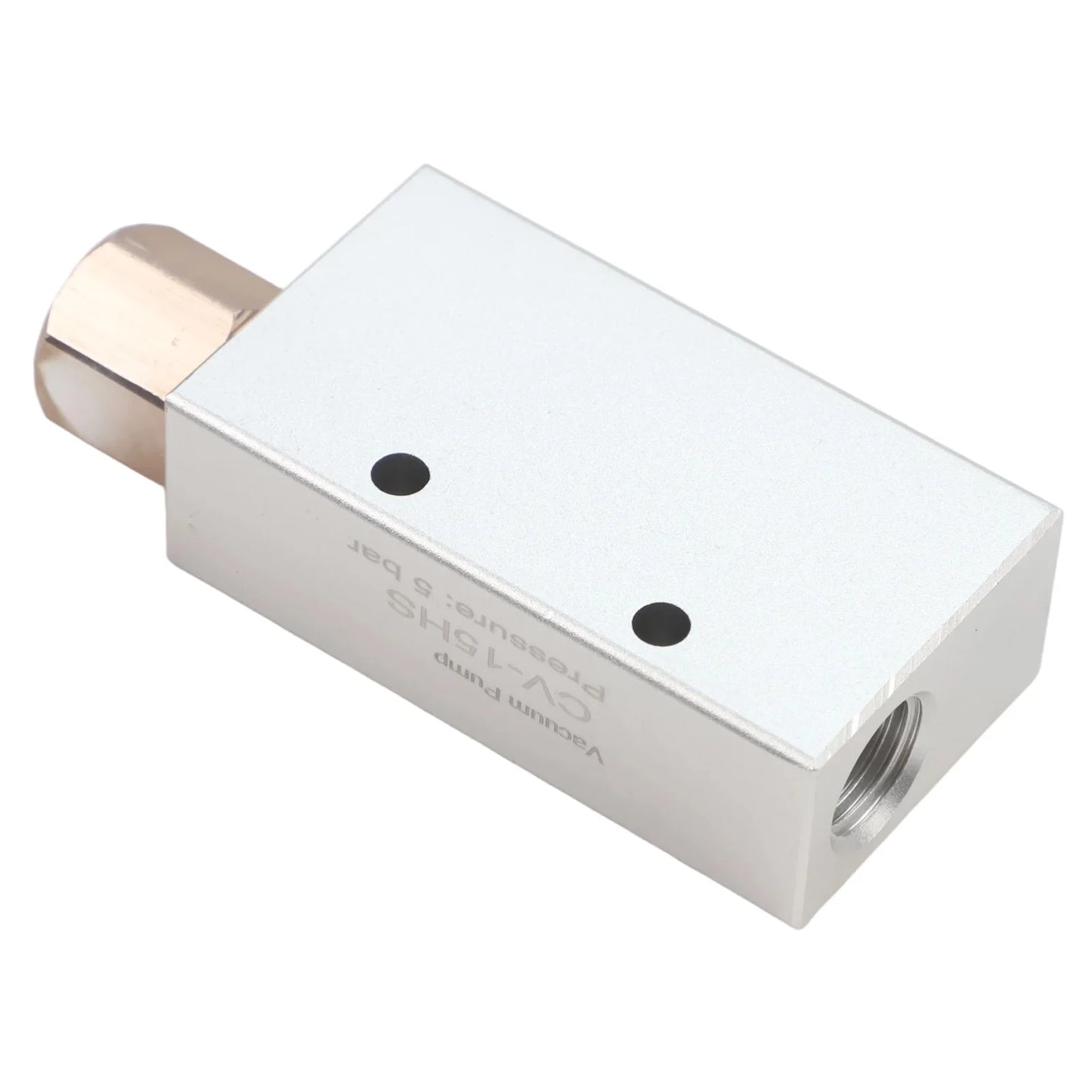 Vacuum Generator Pneumatic Control Valve CV1025 Air Exhaust Ejector Aluminum Alloy Resistant with Threaded Ends