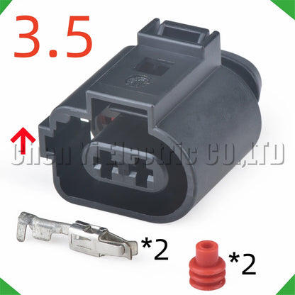 2 Pin Parking Brake Solenoid Connector 1J0973722 Plug