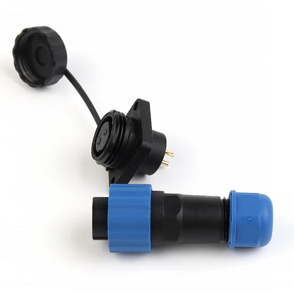 SP16 Square Waterproof Connector Plug Socket 2-9 Pin IP68 Aviation Male Female Electrical Wire Cable Connector
