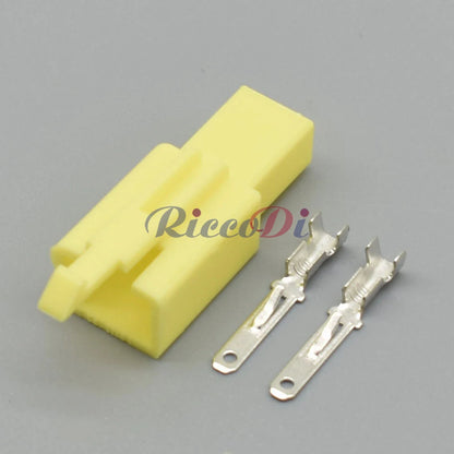 2 Pin 2.8mm Motorcycle Sensor Connector 6040-2111 6030-2981 DJ7021A-2.8 PA66 Wiring Harness