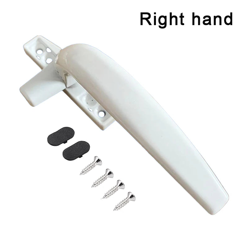 New Thickenin Aluminum Alloy Window Handle Push Out Swing Door And Window Single Point Handle Window Lock Seven Character Handl