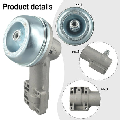 10T Gear Box Head for FS120 FS200 Trimmer Brush Cutter Replacement Part Made from High Resistance Aluminum Alloy