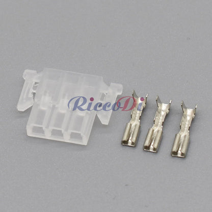 3-Pin 2mm Connector DJ7031-2-11/21 PA66 Male Female for VW Automotive Electrical Wire Harness