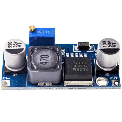 XL6009 DC-DC Adjustable Step-Up Boost Converter Module 15W 3-32V to 5-35V 4A Power Supply Board