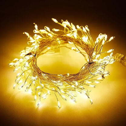 USB Powered 3/6M Remote Control Fairy Lights for Wedding Christmas Party Garden Decoration Firecracker String LED Lights