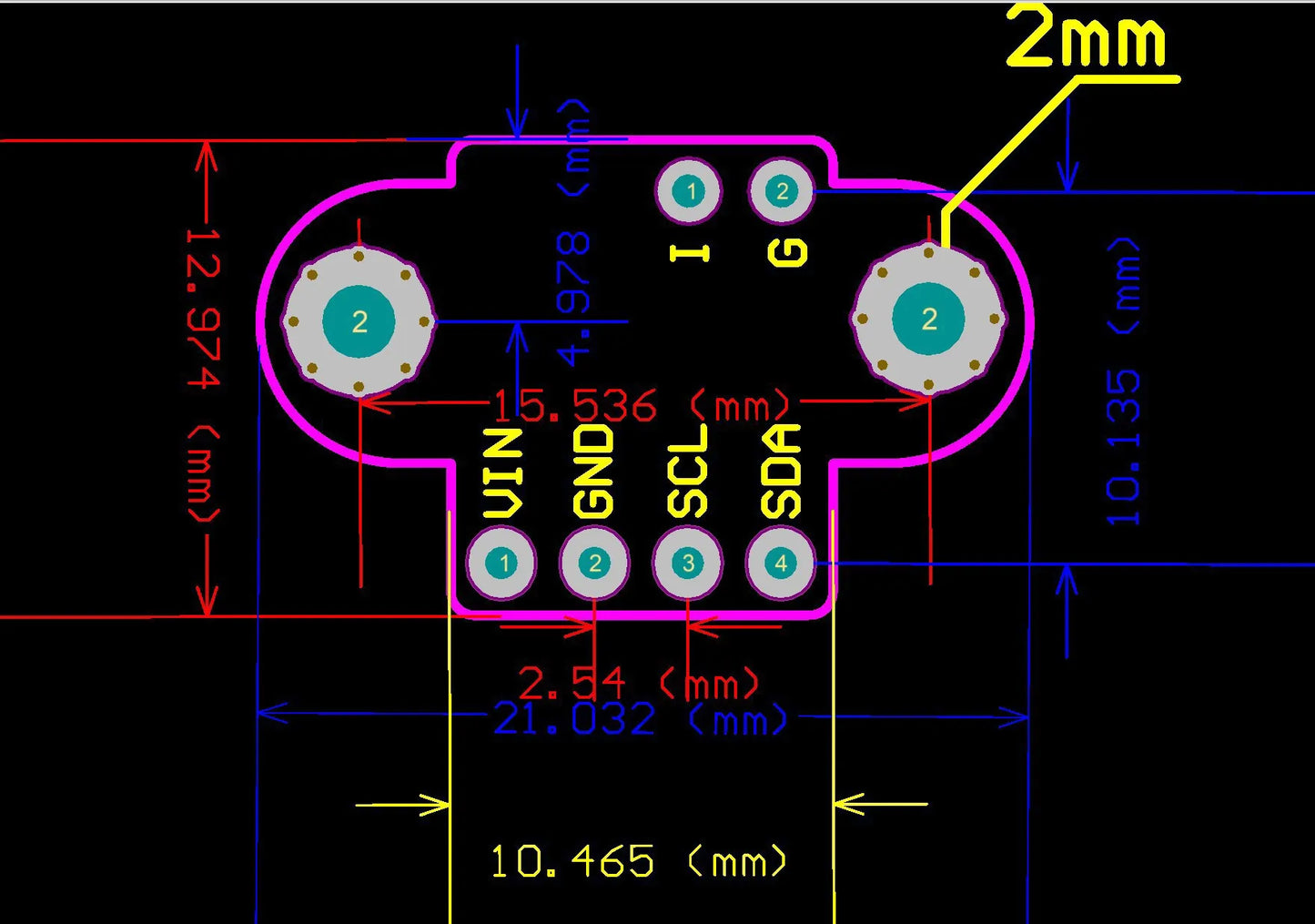 GY-AS7 Series Color and Spectrometer Sensor Module for Visible and Infrared Light