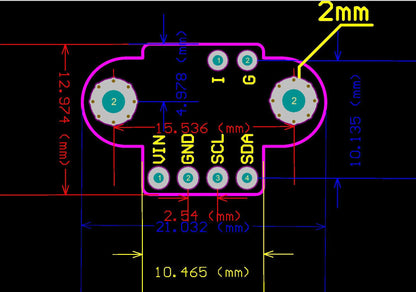GY-AS7 Series Color and Spectrometer Sensor Module for Visible and Infrared Light