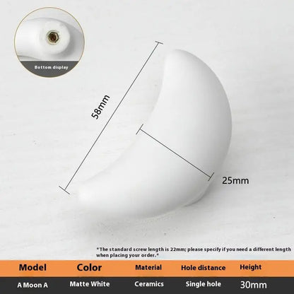 1pc Children's Furniture Handles Nordic Ceramic Children Room Cabinet Handles Macaron Colorful Round Drawer Knobs And Pulls