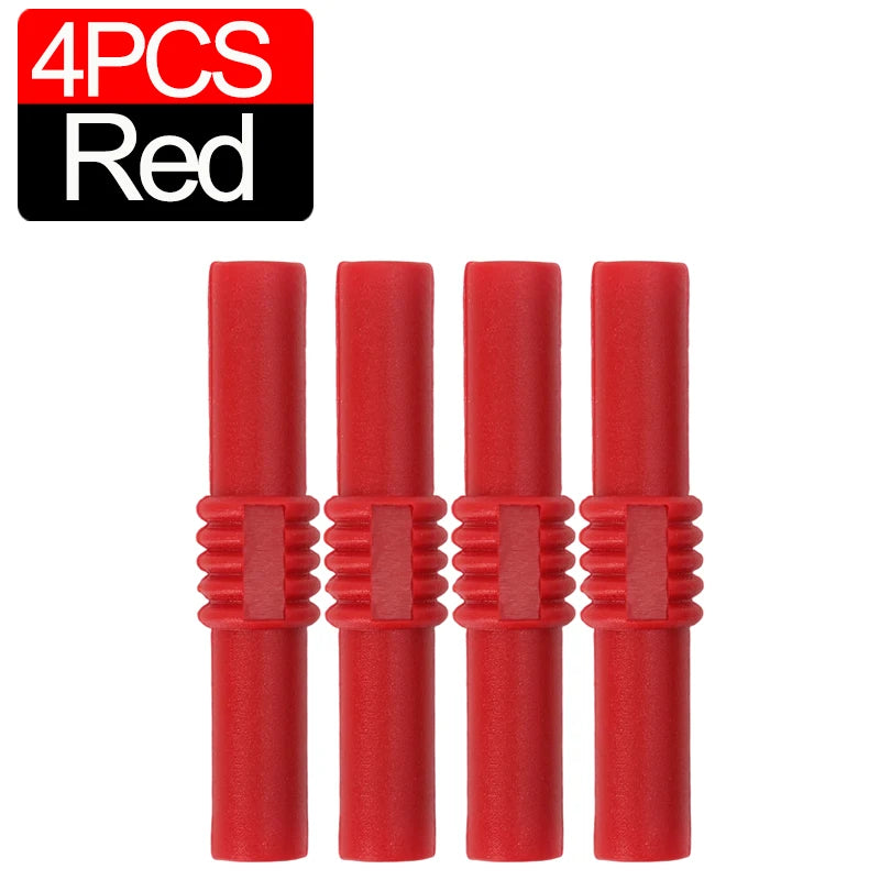 4mm Banana Plug Female to Female Socket Insulated Adapter
