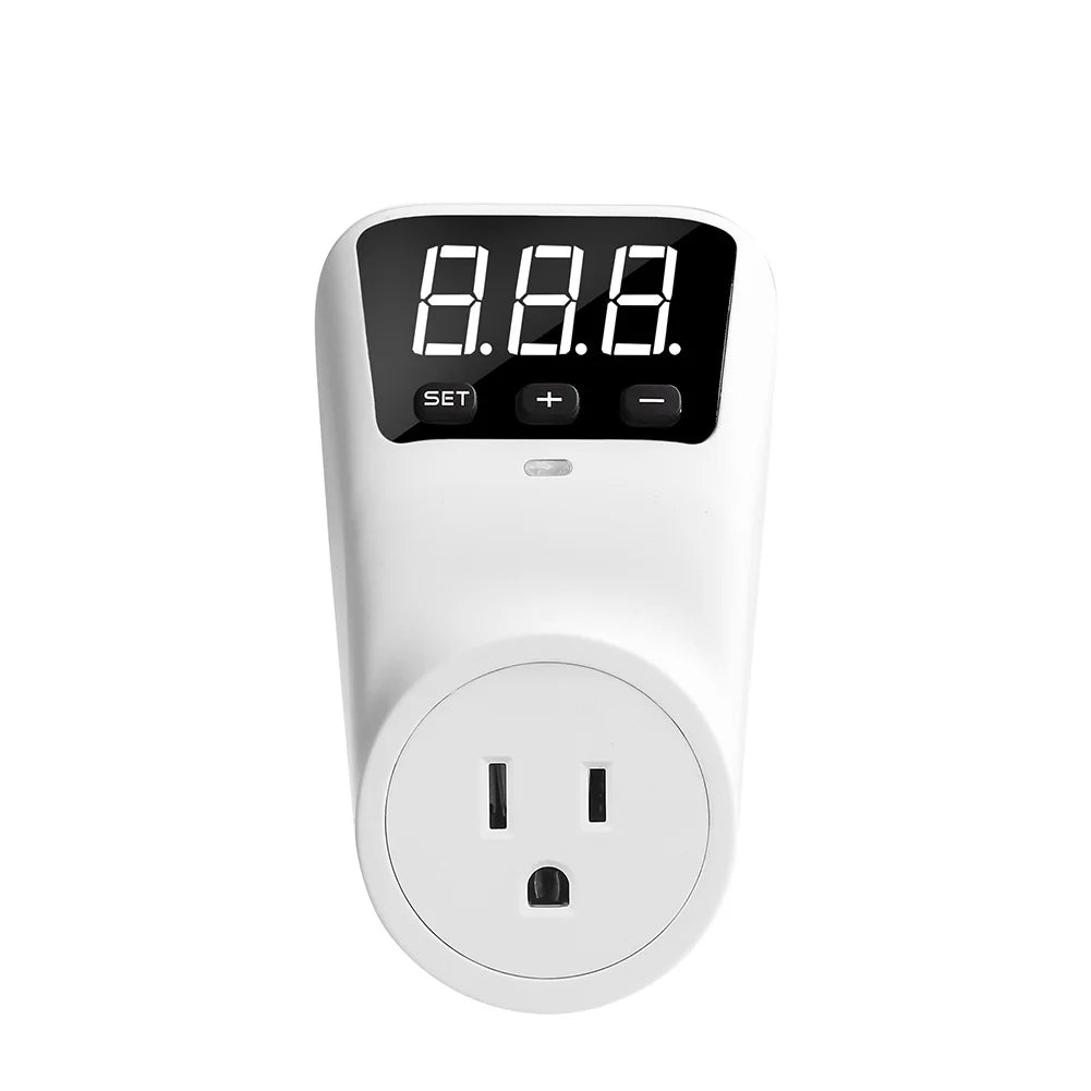 Adjustable Voltage Protector Socket AC120V/230V 16A Surge Protection with Delay | DE UK US Plug