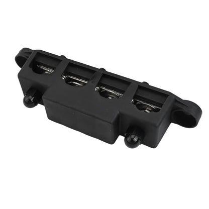 168*54mm DC Busbar Busbar Distribution Block For Power Systems Current Capacity Power Distribution Block 62.5A Rated Terminals