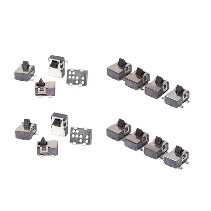 New 10pcs 4 Pin Mini Slide Reset Micro Toggle S Miniature Humidifier Detection S Four Foot Pad S Home Decor