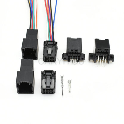 8 Hole Car PCB Connector 174044-2 Automotive Window Lifter Cable Harness Socket Auto Accessories