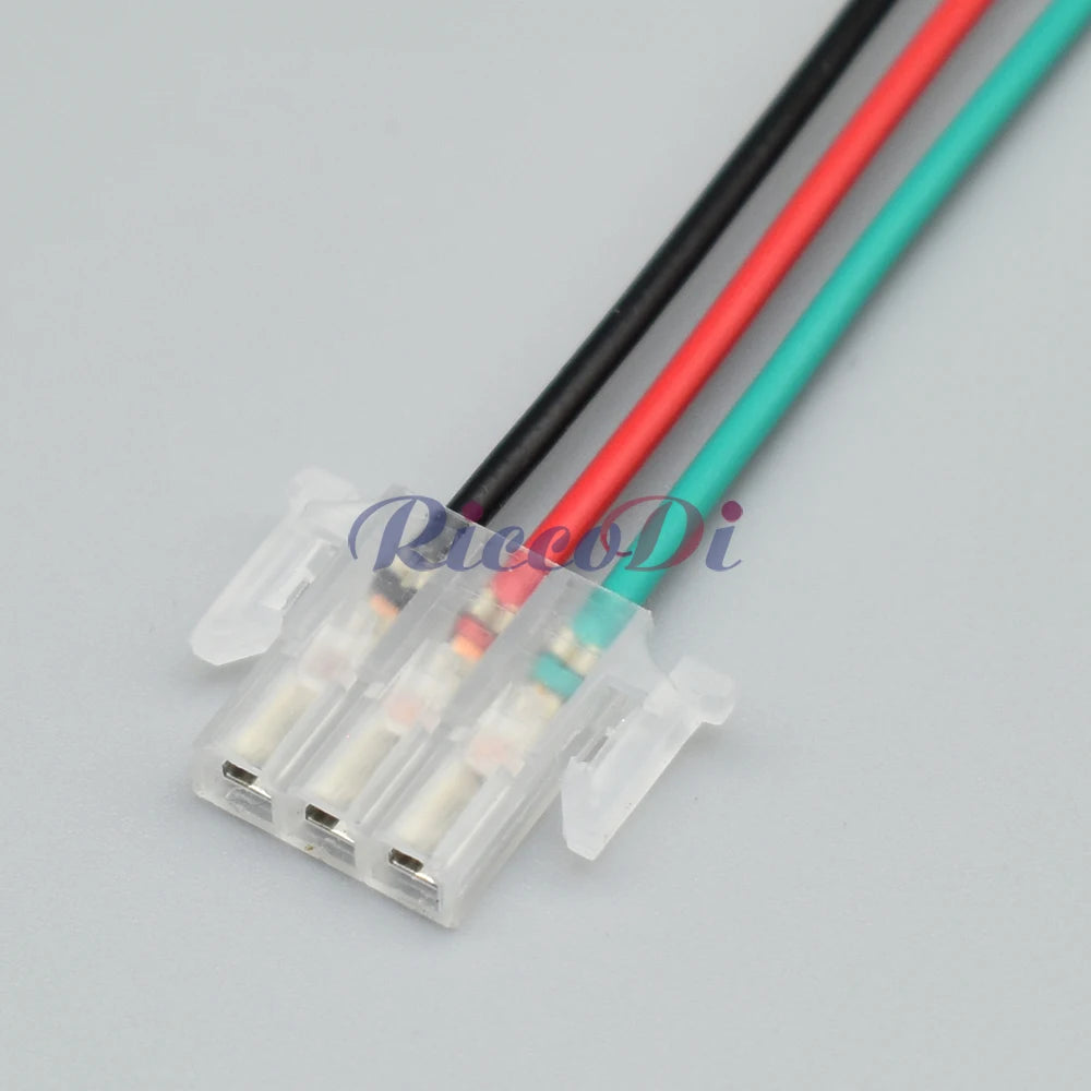 3-Pin 2mm Connector DJ7031-2-11/21 PA66 Male Female for VW Automotive Electrical Wire Harness