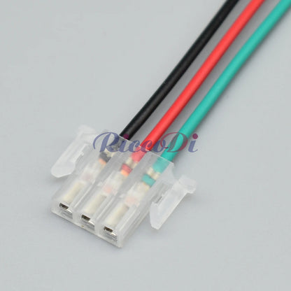 3-Pin 2mm Connector DJ7031-2-11/21 PA66 Male Female for VW Automotive Electrical Wire Harness