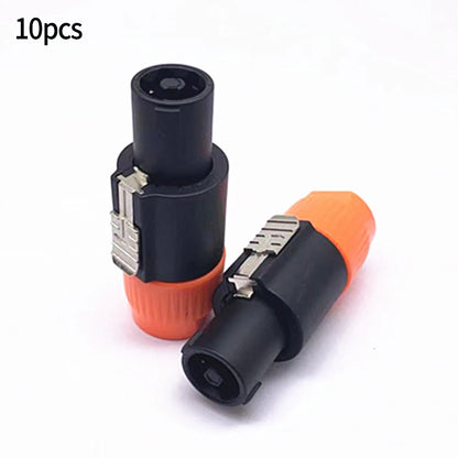 10 Pairs/PCS XLR DMX 3 Pin Audio Microphone Cable Connectors 10pcs Male + 10pcs Female MIC Snake Plug Cable Adapters 8 Options