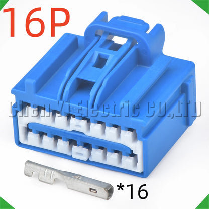 16 Pin Amplifier Connector 7283-6456-90 68250125AF For Land Rover Ford