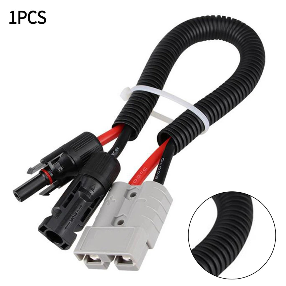 50A FOR Anderson Plug To Solar Panel Cable Wiring Y Adapter Connector 30cm 10AWG for Anderson 600V Adapter Electric car Tool