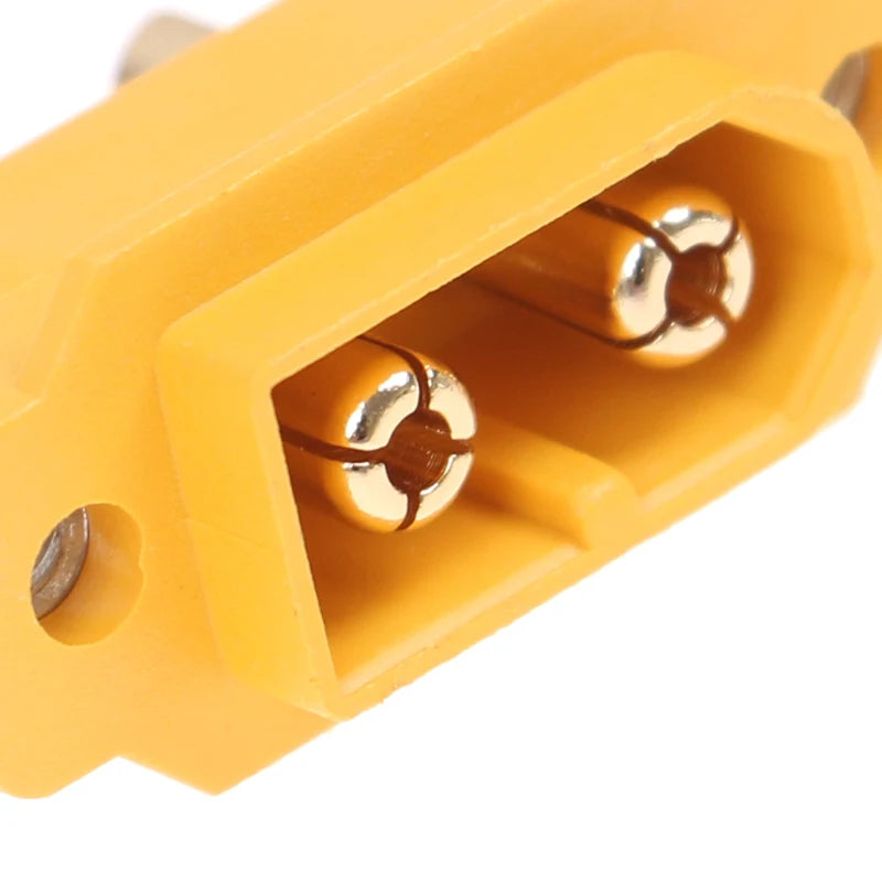 New 5pcs AMASS XT60E-M Mountable XT60 Male Plug for RC Drone FPV Racing Fixed Board