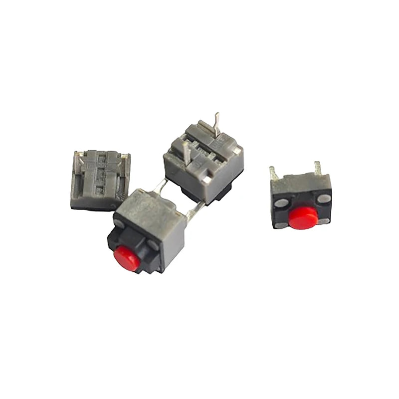 10Pcs Wireless Mouse Wired Mouse Button Micro Switch DIY Accessories For Kailh Mute Button 4.3/7.3MM Silent Switch