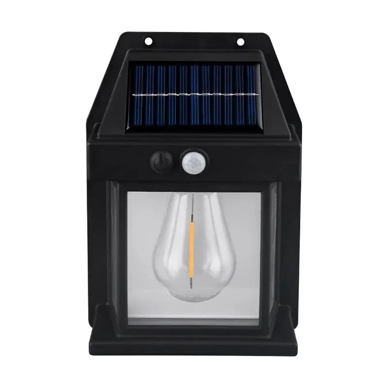 KDULIT Solar Wall Light Outdoor — Motion Sensor, Dusk-to-Dawn, IP55 Waterproof | 3.2V 3W Security Garden Lamp