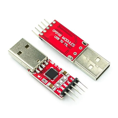 USB to Serial TTL Module CP2102 for UART and STC Downloader