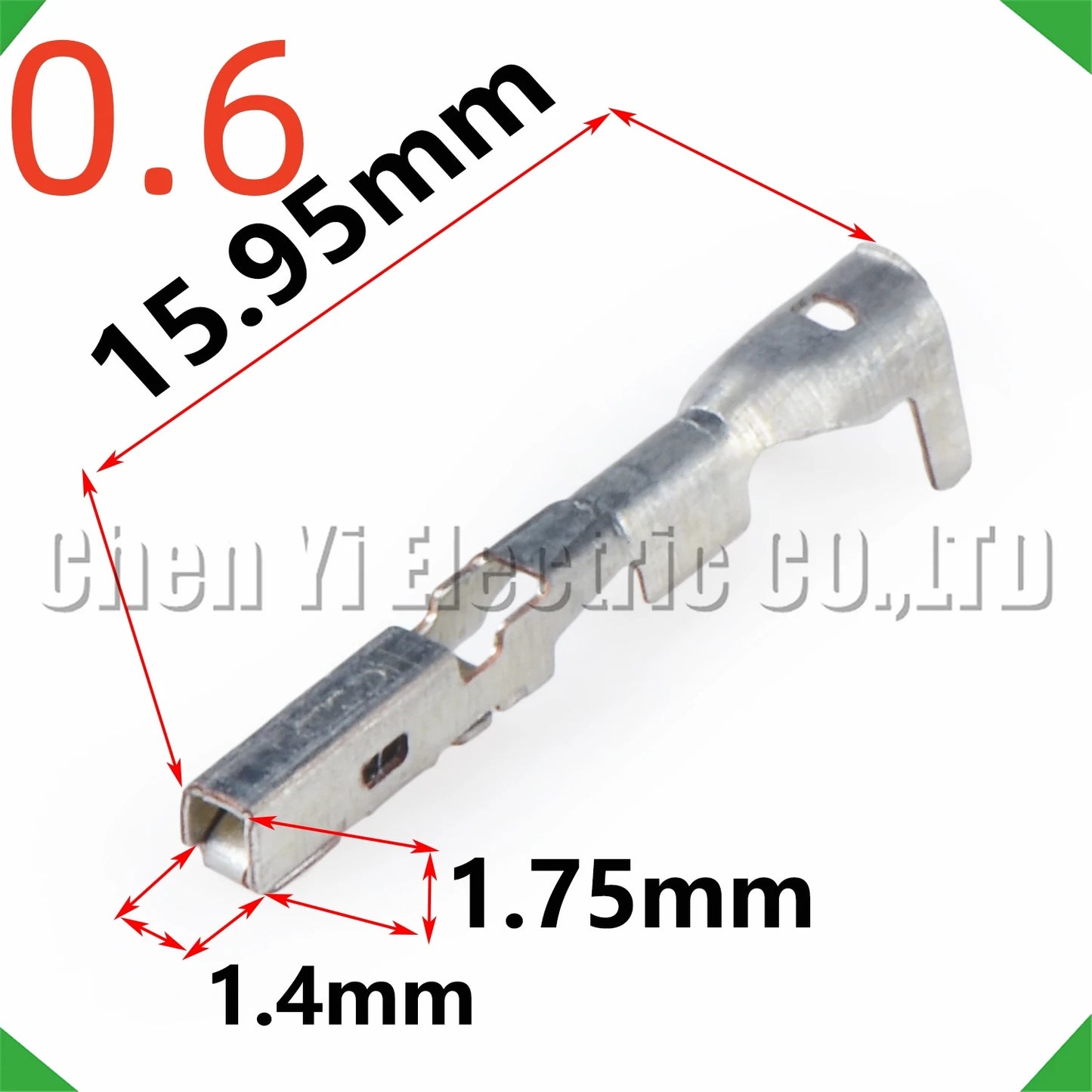 50Pcs 0.6mm Crimp Pins Male Female For TP101-00100 TP105-00100