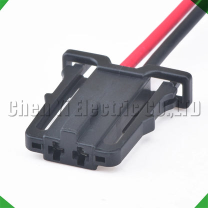 2 Pin Automobile License Light Door Light Connector Trunk Lights Horn Speaker Sensor Wire Harness Plug 3B0972712 1J0971972