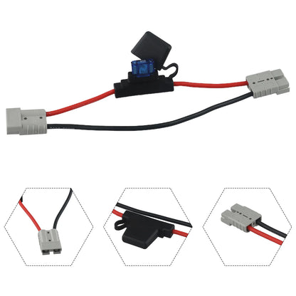 8AWG Power Cable Connector Reliable Performance Sturdy And Reliable Built-in MAXI Fuse Holder Easy To Use Secure Connection