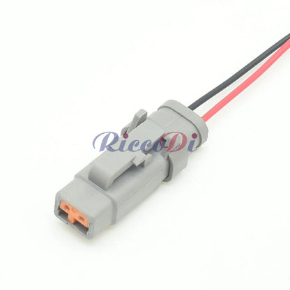 2 Pin DTM06 Series Waterproof Multi-Pin Sealed Connector DJ70210YA-1-21 Automotive Electrical