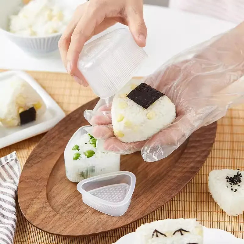 DIY Sushi Triangle Mould Onigiri Rice Ball Maker Sushi Tool