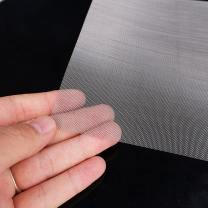Car Bumper Stainless Steel Repair Mesh Plastic Crack Repair Mesh Welding Wire Mesh Net for Bumper Body Hood Vents 15x20cm