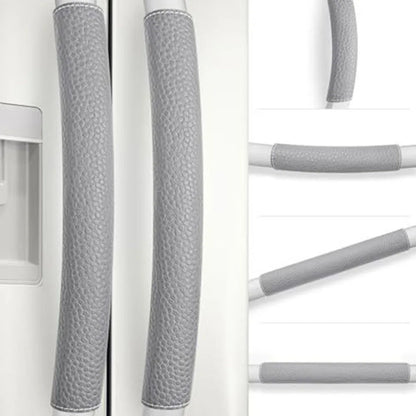 Kitchen Decor Sliding Door Handle Cover Washable Refrigerator Handle Covers Ball Brown Appliance Handle Protection
