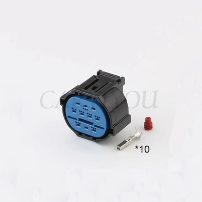 10 Pin Automotive Headlight Connector HP406-10021 HP481-10021 Waterproof Electrical Auto Socket for Kia Car