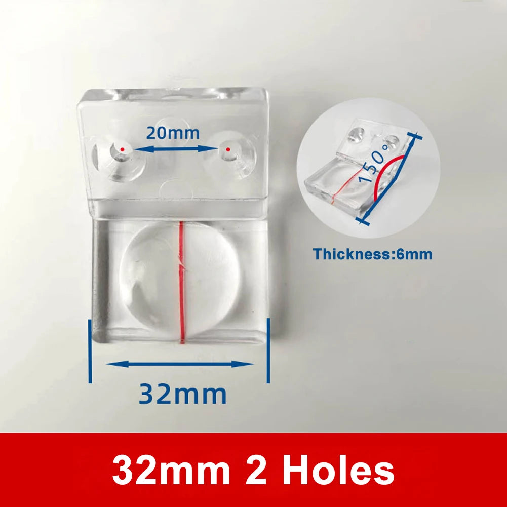 Magnifier Baffle for Sliding Table Saw Ruler, Edge Banding Woodworking Machine, 25mm & 32mm Hole Options