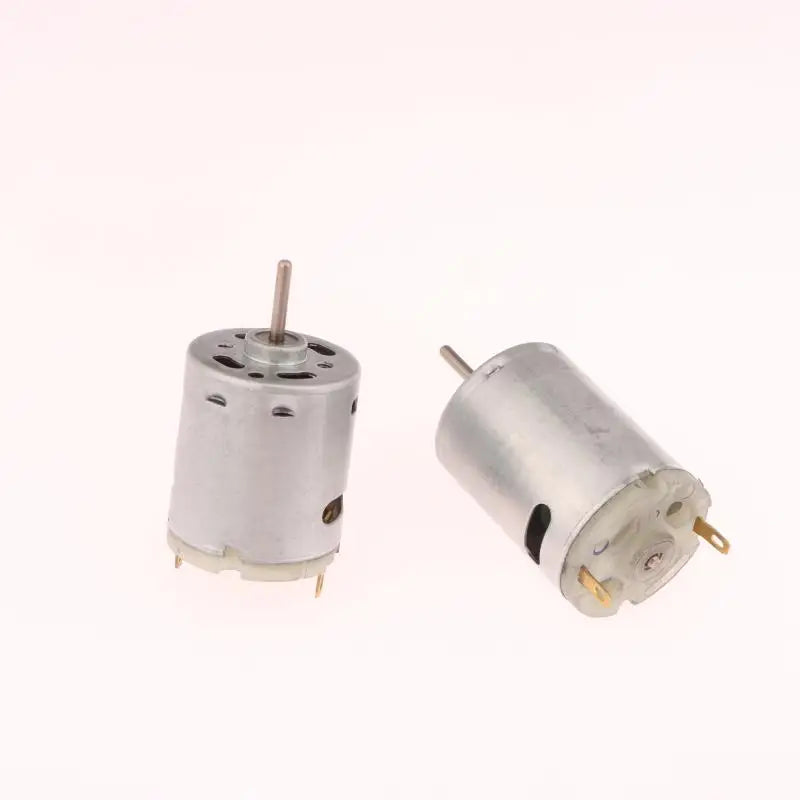 New 1pc DIY Toy Fan Mini Micro Motor For Hair Dryer DC Motor 12V 365 385 High Speed Carbon Brush Electric Motor