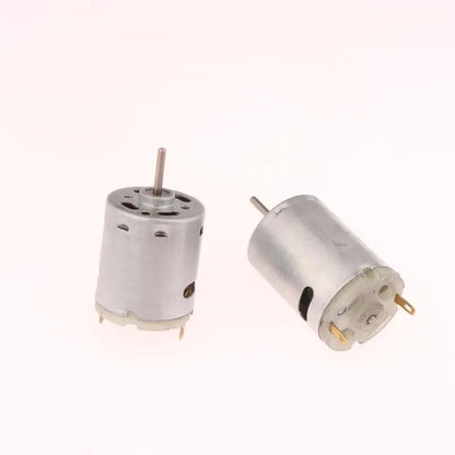 New 1pc DIY Toy Fan Mini Micro Motor For Hair Dryer DC Motor 12V 365 385 High Speed Carbon Brush Electric Motor