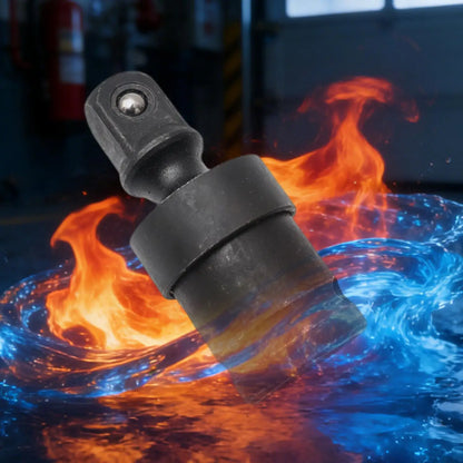 Universal Joint Socket 1/2 Inch Drive Impact Swivel Adapter 360 Degree Extension Bar for Car Auto Repair Pneumatic Wrench Tool