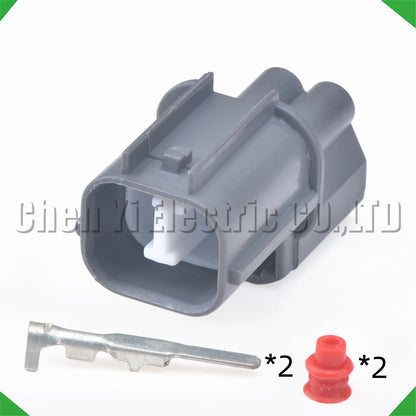 2 Pin Auto Connector 6181-0070 6189-0129 18AWG 15cm Wire Harness Plug for Honda