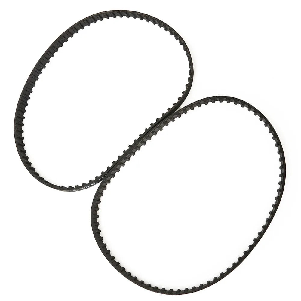 Geared Belt Cog Cog Geared Belt Stable transmission Low Noise Low noise Parts Stable Transmission 2pcs 90228-060 Black