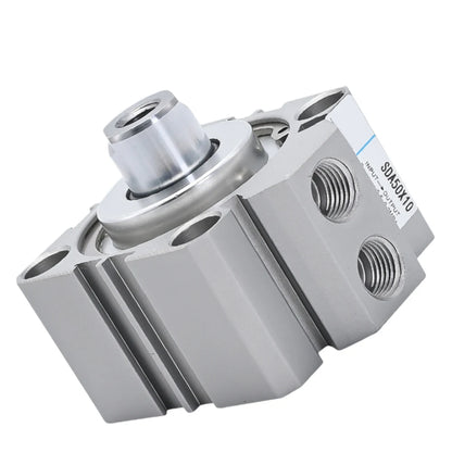 1pcs SDA Thin Cylinder 32X35 Pneumatic Air Cylinder 32mm Bore 35mm Route Thin Air Cylinder 1/8 PT 30-800 Mm/s