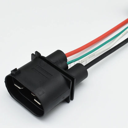 4 Pin Electronic Fan Harness Female Connector With Terminal DJ7043Y-6.3-9.5-21 1K0906234