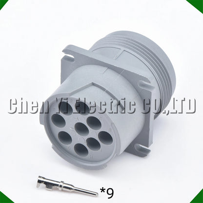 9 Pin HD10 Series Waterproof Connector HD16-9-96S For Deutsch