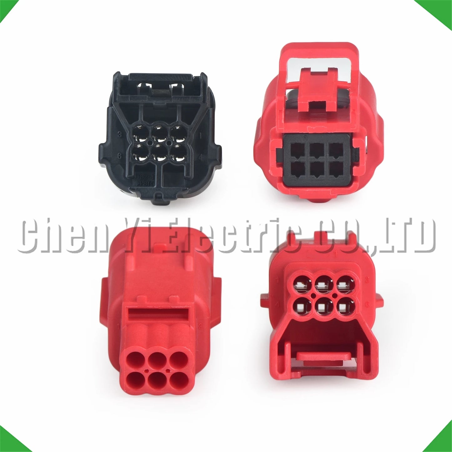 6 Pin OBD Connector 7289-9553-30 LED Fog Plug for Harley Honda
